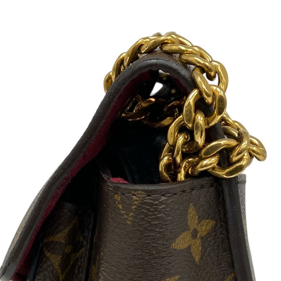 △ LOUIS VUITTON 路易·威登 Brown Coated Canvas Passy Monogram Chain Shoulder Bag 啡色塗層帆布經典花紋鏈條肩背包 M45592-267011571-11
