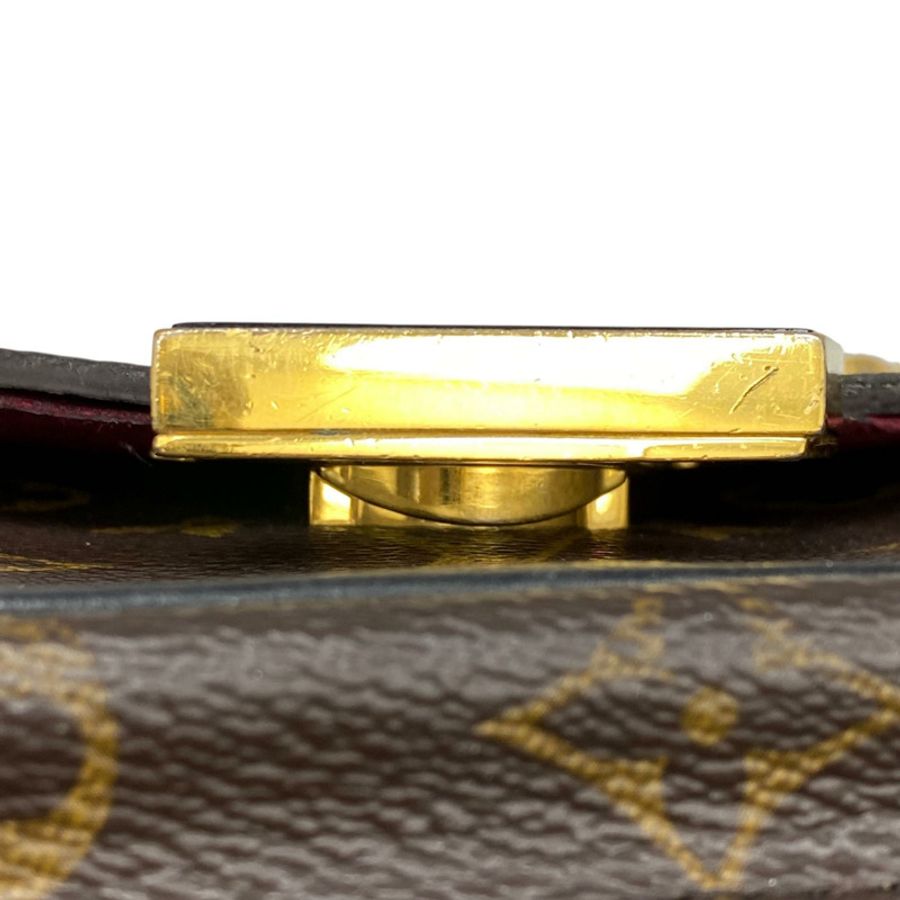 △ LOUIS VUITTON 路易·威登 Brown Coated Canvas Passy Monogram Chain Shoulder Bag 啡色塗層帆布經典花紋鏈條肩背包 M45592-267011571-14