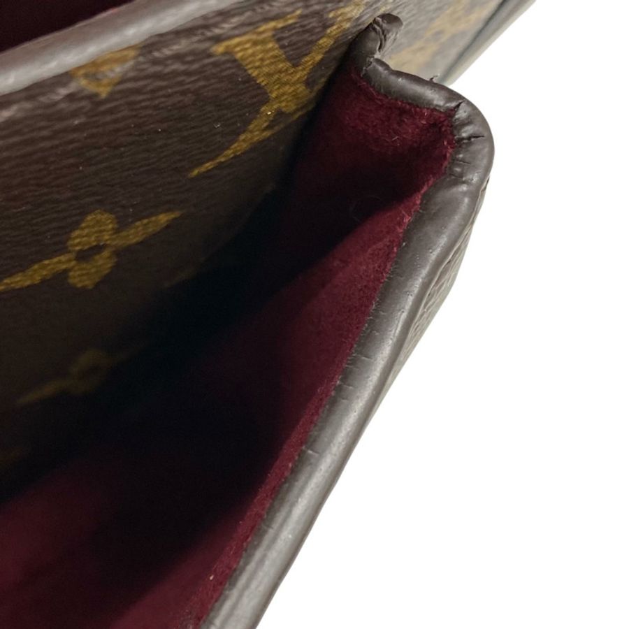 △ LOUIS VUITTON 路易·威登 Brown Coated Canvas Passy Monogram Chain Shoulder Bag 啡色塗層帆布經典花紋鏈條肩背包 M45592-267011571-22