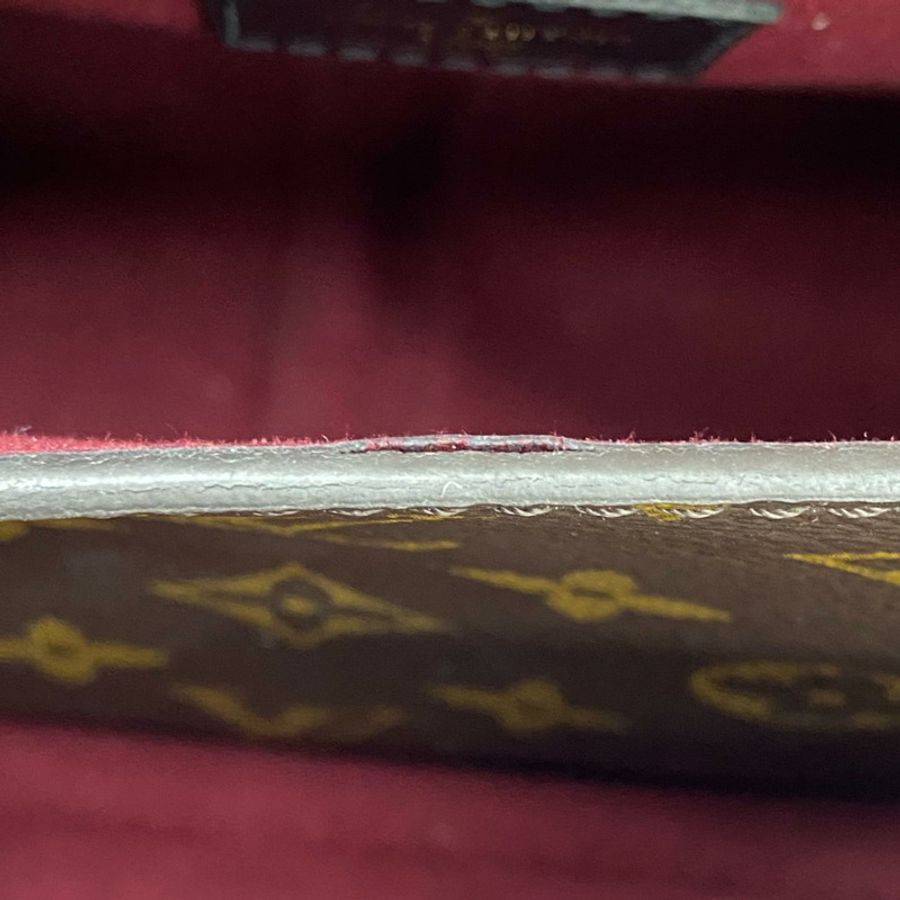 △ LOUIS VUITTON 路易·威登 Brown Coated Canvas Passy Monogram Chain Shoulder Bag 啡色塗層帆布經典花紋鏈條肩背包 M45592-267011571-24