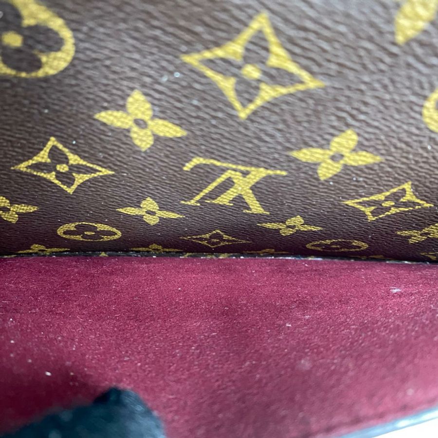 △ LOUIS VUITTON 路易·威登 Brown Coated Canvas Passy Monogram Chain Shoulder Bag 啡色塗層帆布經典花紋鏈條肩背包 M45592-267011571-25
