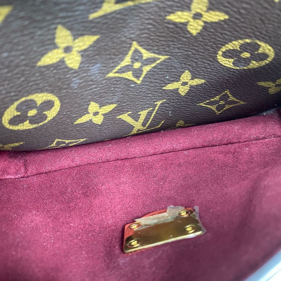△ LOUIS VUITTON 路易·威登 Brown Coated Canvas Passy Monogram Chain Shoulder Bag 啡色塗層帆布經典花紋鏈條肩背包 M45592-267011571-26