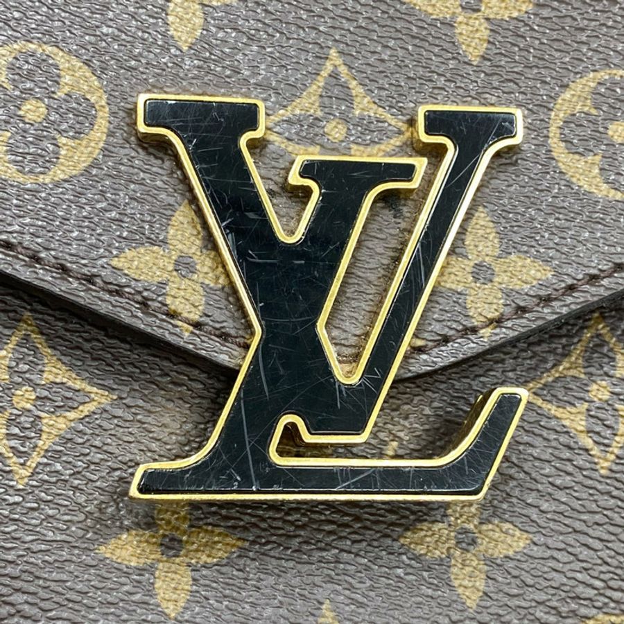 △ LOUIS VUITTON 路易·威登 Brown Coated Canvas Passy Monogram Chain Shoulder Bag 啡色塗層帆布經典花紋鏈條肩背包 M45592-267011571-34