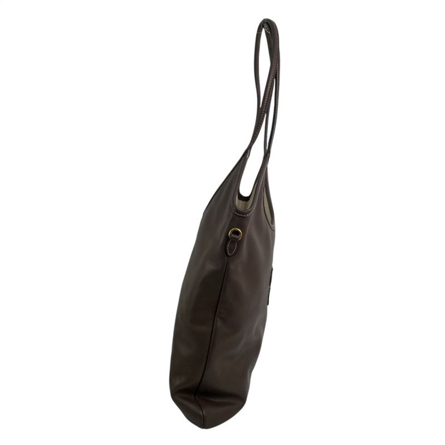 △ MIU MIU 繆繆 Brown Calfskin Ivy Shoulder Bag 啡色小牛皮肩背包-267013364-4