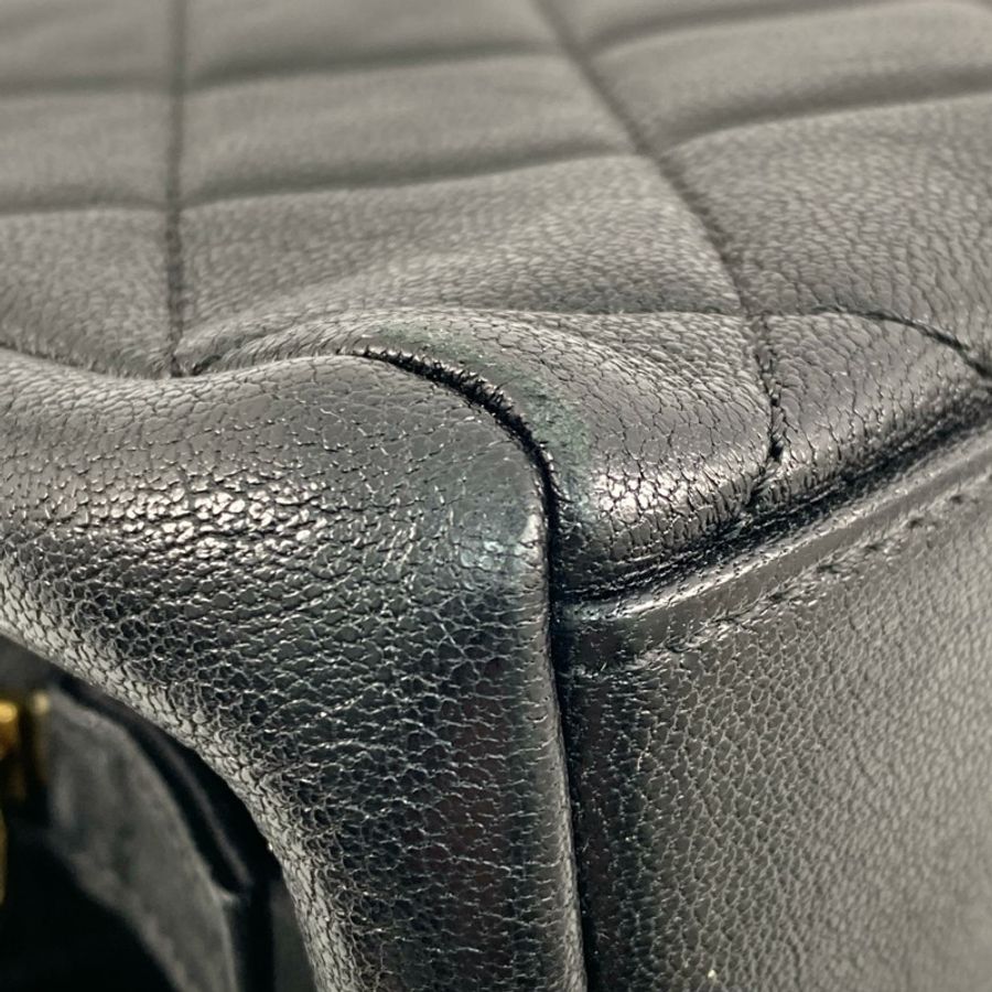 △ CHANEL 香奈兒 Black Calfskin Gold Tone Metal Vintage No.23 2 way bag 黑色小牛皮金色金屬No.23兩用袋 A93442-267011652-8