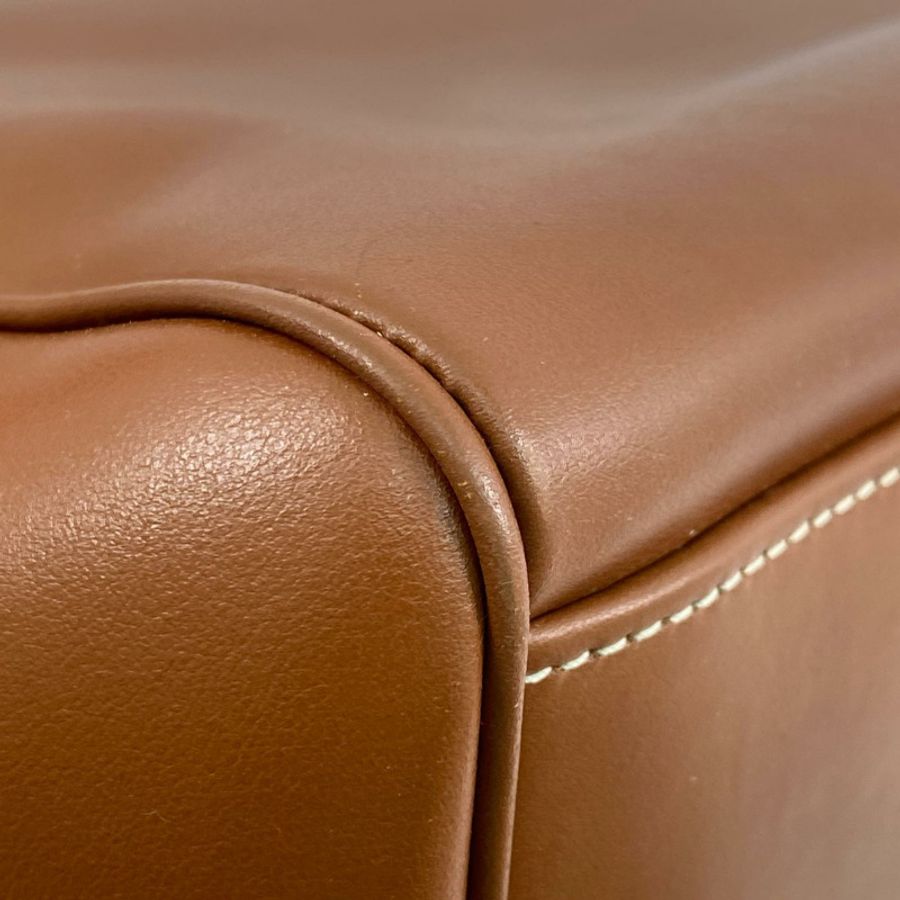 △ CELINE 思琳 Brown Calfskin Soft 16 Shoulder Bag 啡色小牛皮肩背包-267012886-8