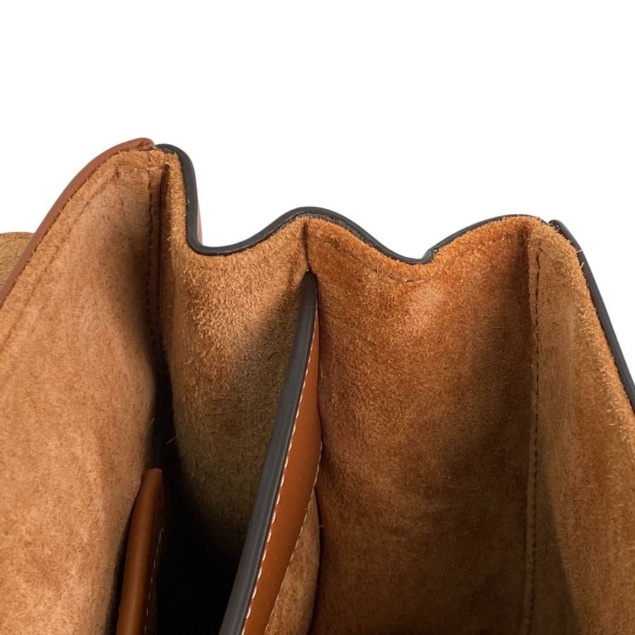 △ CELINE 思琳 Brown Calfskin Soft 16 Shoulder Bag 啡色小牛皮肩背包-267012886-18