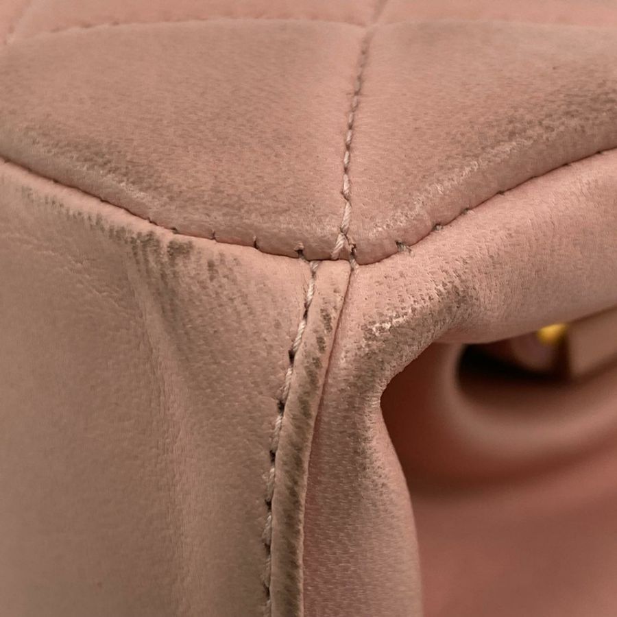 △ CHANEL 香奈兒 Pink Lambskin Gold Tone Metal No.4 Handbag 粉紅色小羊皮金色金屬No.4 手挽袋-267010885-7