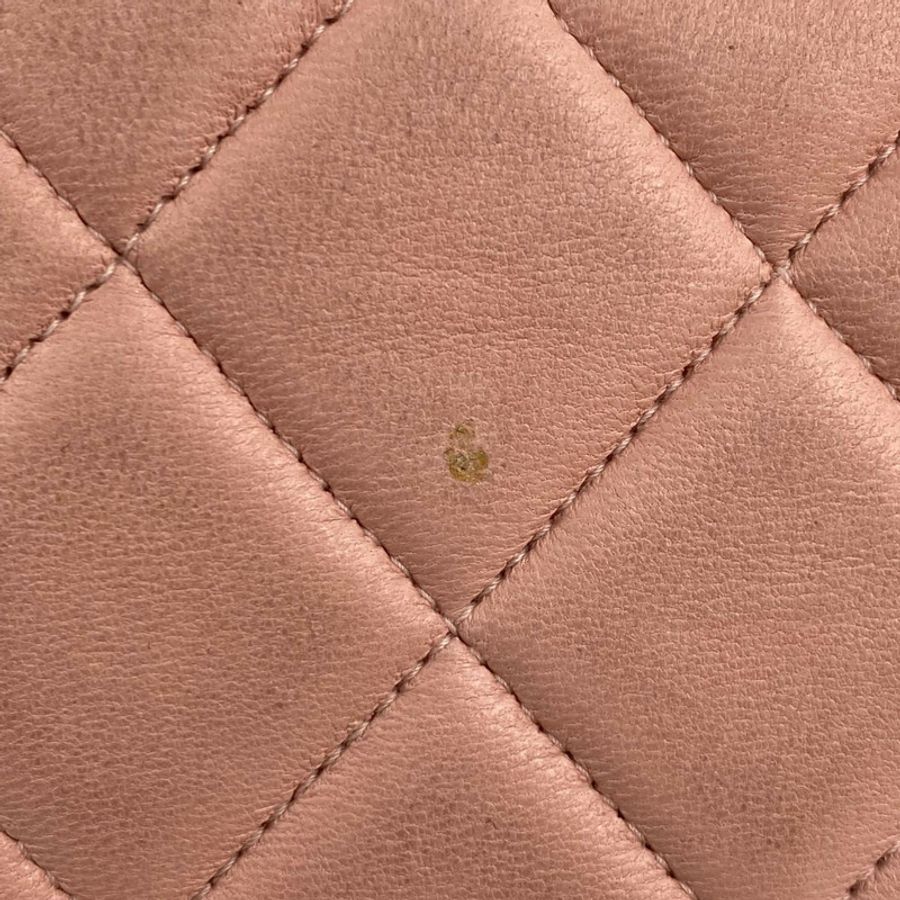 △ CHANEL 香奈兒 Pink Lambskin Gold Tone Metal No.4 Handbag 粉紅色小羊皮金色金屬No.4 手挽袋-267010885-16