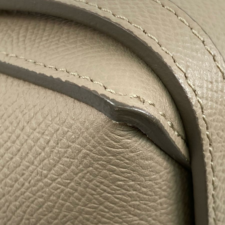 △ CELINE 思琳 Beige Calfskin Nano Belt Bag 2 way bag 淺褐色小牛皮兩用袋-267013400-5