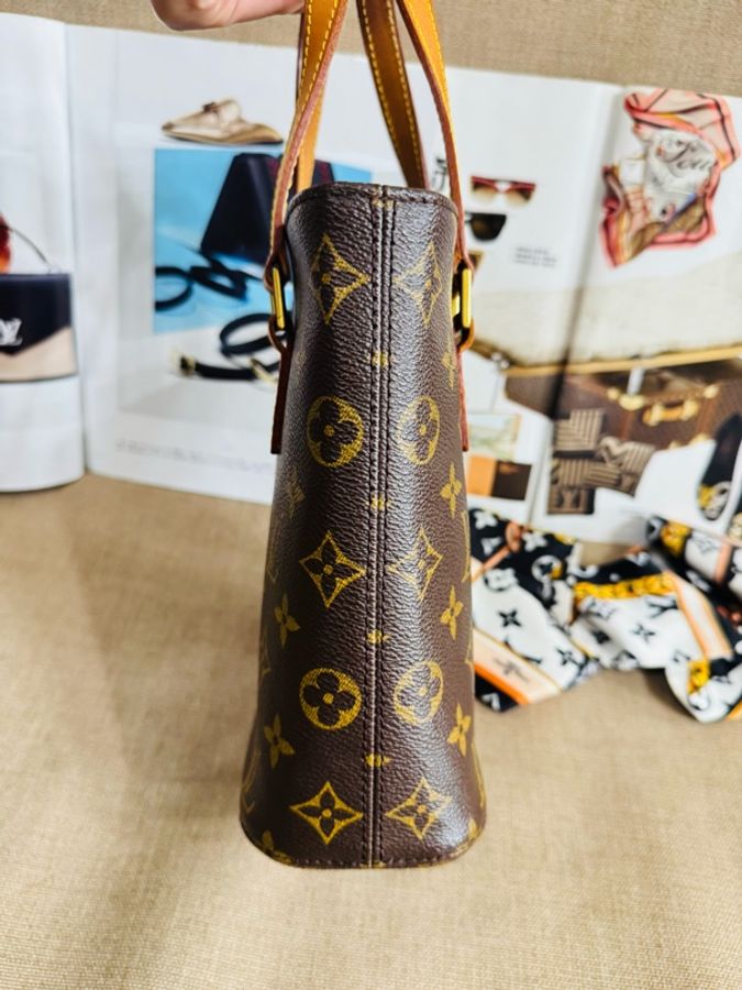 ✶ Louis Vuitton Vivian M51172 老花 薇薇安 中古包 迷你購物袋托特包 手提包-2