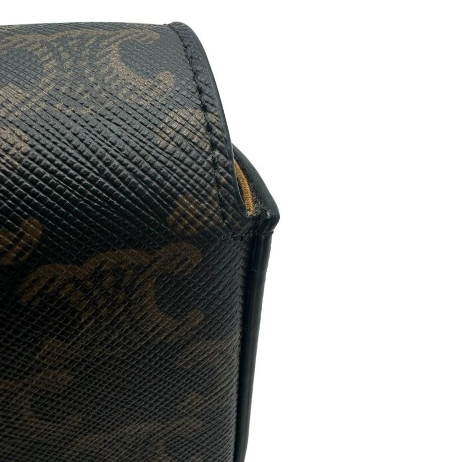 【美收精品】CELINE Mini Claude 凱旋門標誌印花迷你手袋 C-725【隔月月中將轉賣至日本 上架期限30天】-10