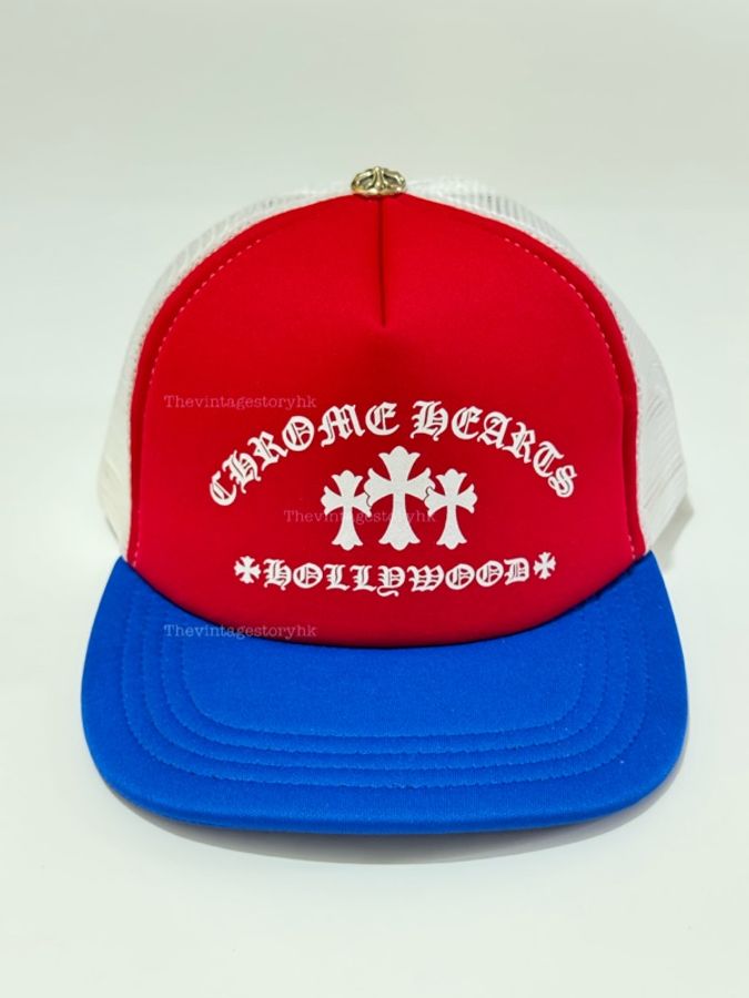 CHROME HEARTS TRUCKER HAT🧢-0