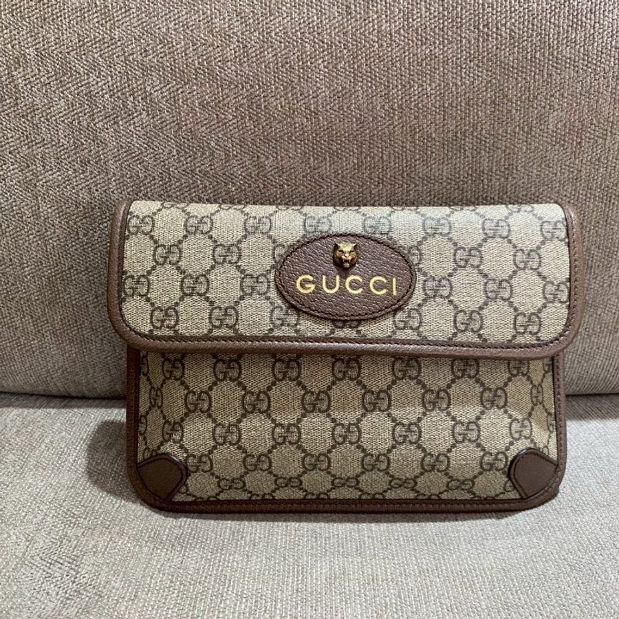 GUCCI 虎頭腰包-0