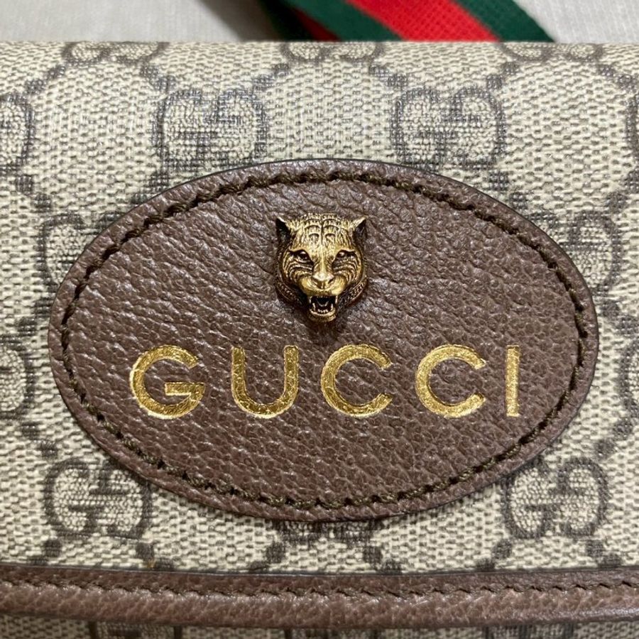 GUCCI 虎頭腰包-11