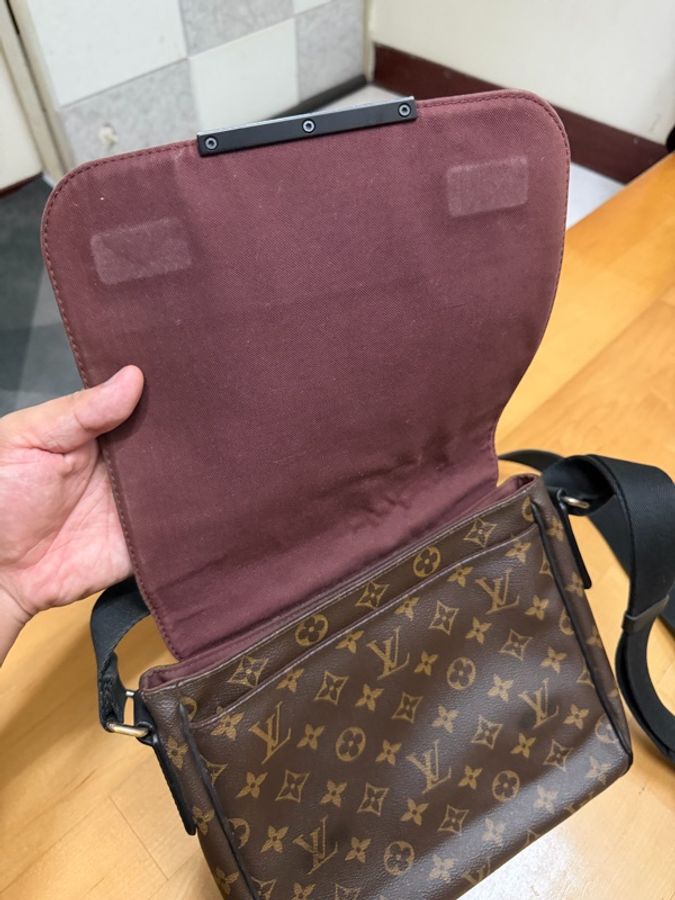 Lv經典老花翻蓋斜背包(M40935)停產-6