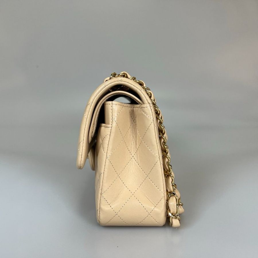 CHANEL CF23 膚色羊皮包 A01113/314開-3
