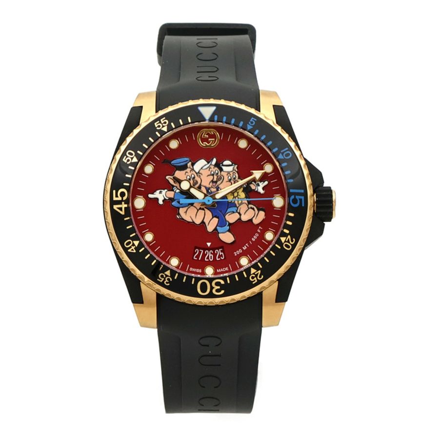 GUCCI Red Pig Disney YA136.325-1