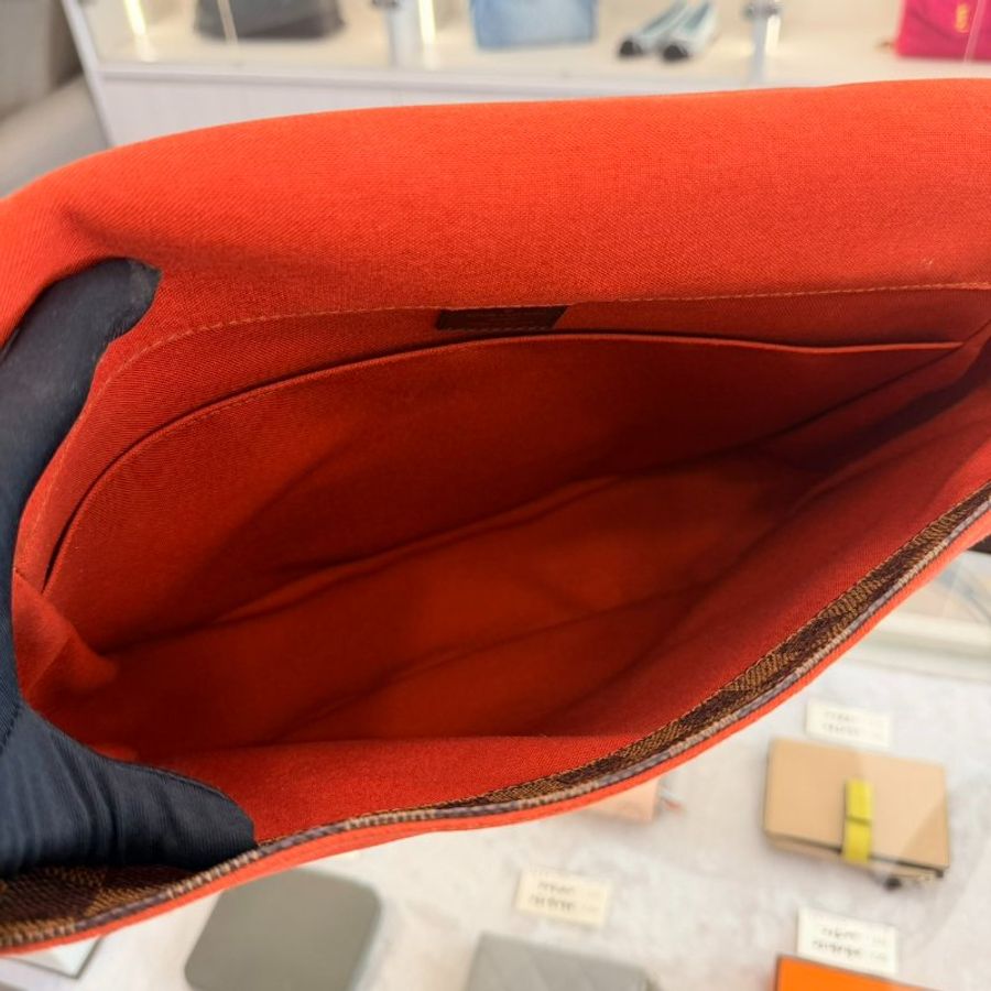 LV N45258 Damier Ebene Bastille單肩包-6
