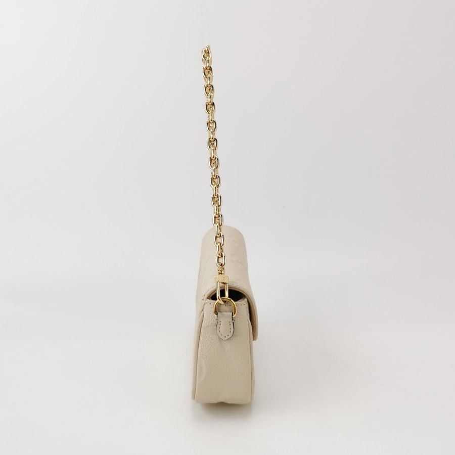 Louis Vuitton Wallet On Chain Ivy 白色牛皮肩背包-2
