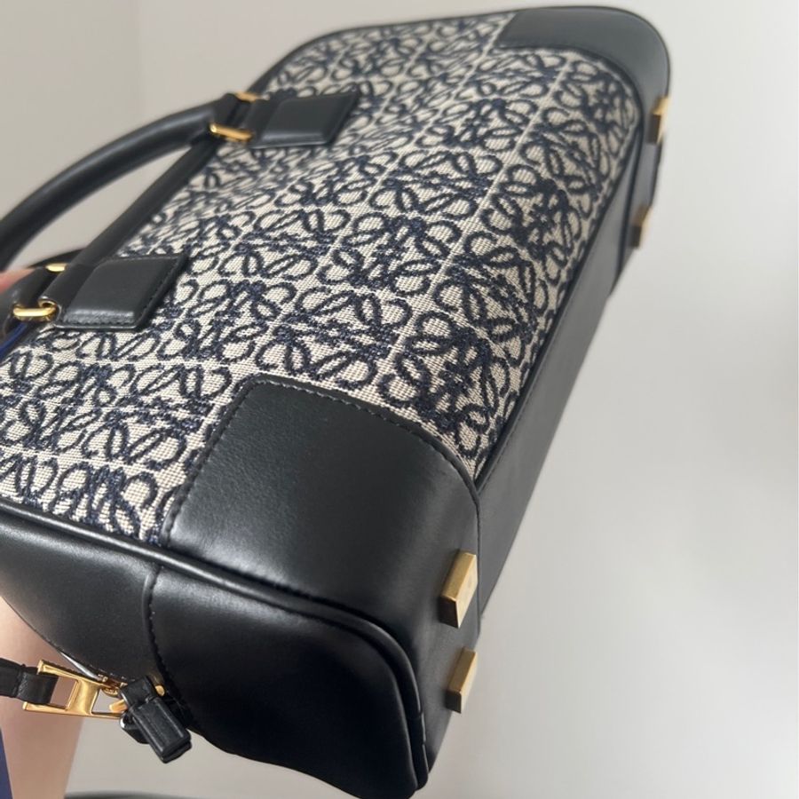Loewe 罗意威Amazona波士顿,黑色 尺寸:26x15cm!-10