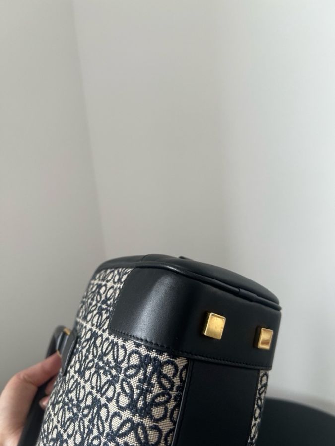 Loewe 罗意威Amazona波士顿,黑色 尺寸:26x15cm!-13