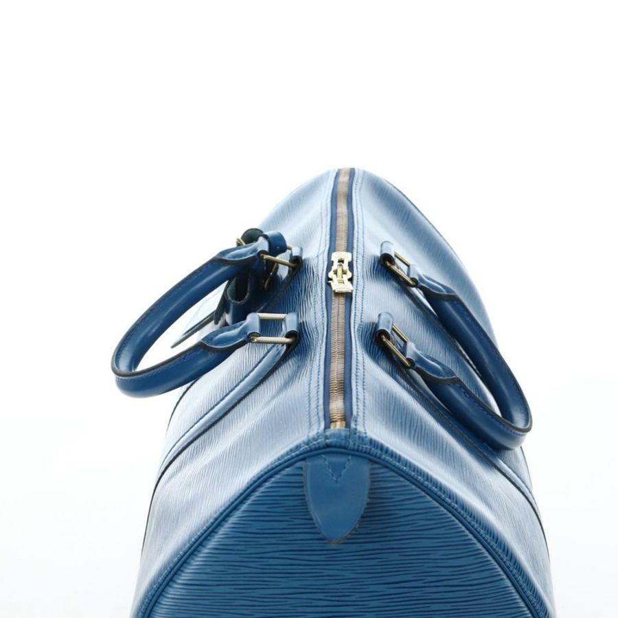 【日本直送】路易威登 Epi Keepall 50 波士頓包 藍色 M42965 LV 正品 189165V-5