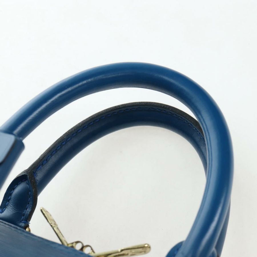 【日本直送】路易威登 Epi Keepall 50 波士頓包 藍色 M42965 LV 正品 189165V-7