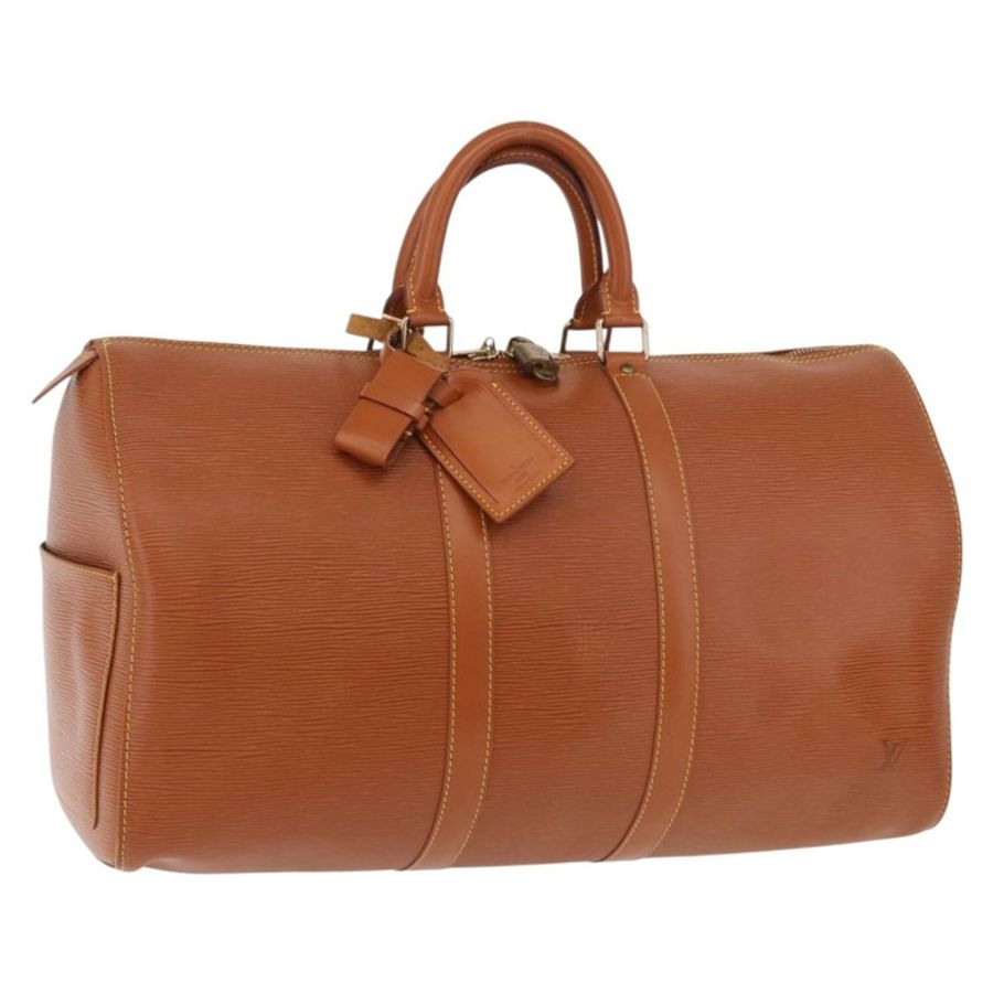 【日本直送】路易威登 Epi Keepall 45 波士頓包 棕色 M42978 LV 正品 190098SAV-0