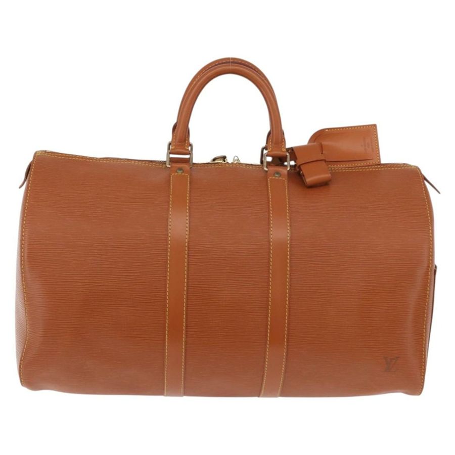 【日本直送】路易威登 Epi Keepall 45 波士頓包 棕色 M42978 LV 正品 190098SAV-1