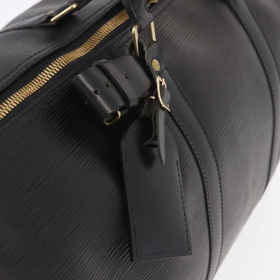 【日本直送】路易威登 Epi Keepall 50 波士頓包 黑色 M42962 LV 正品 190131SAV-8