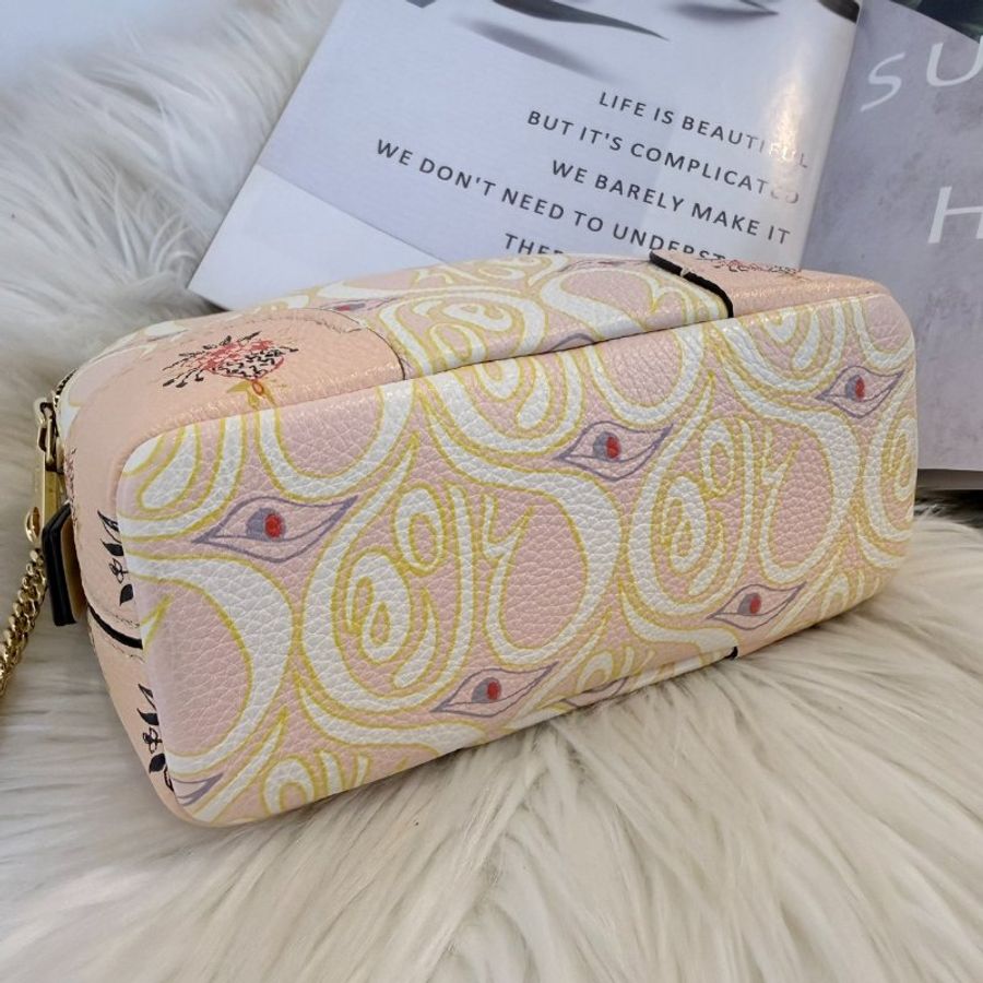 Chloé Daria Mini 「Hearty Floral」印花鏈包-2