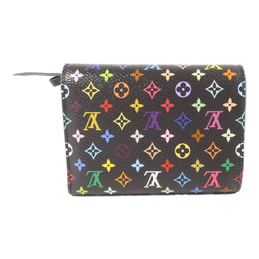 LOUIS VUITTON Monogram Multicolore LV X TM Victorine Wallet錢包-1