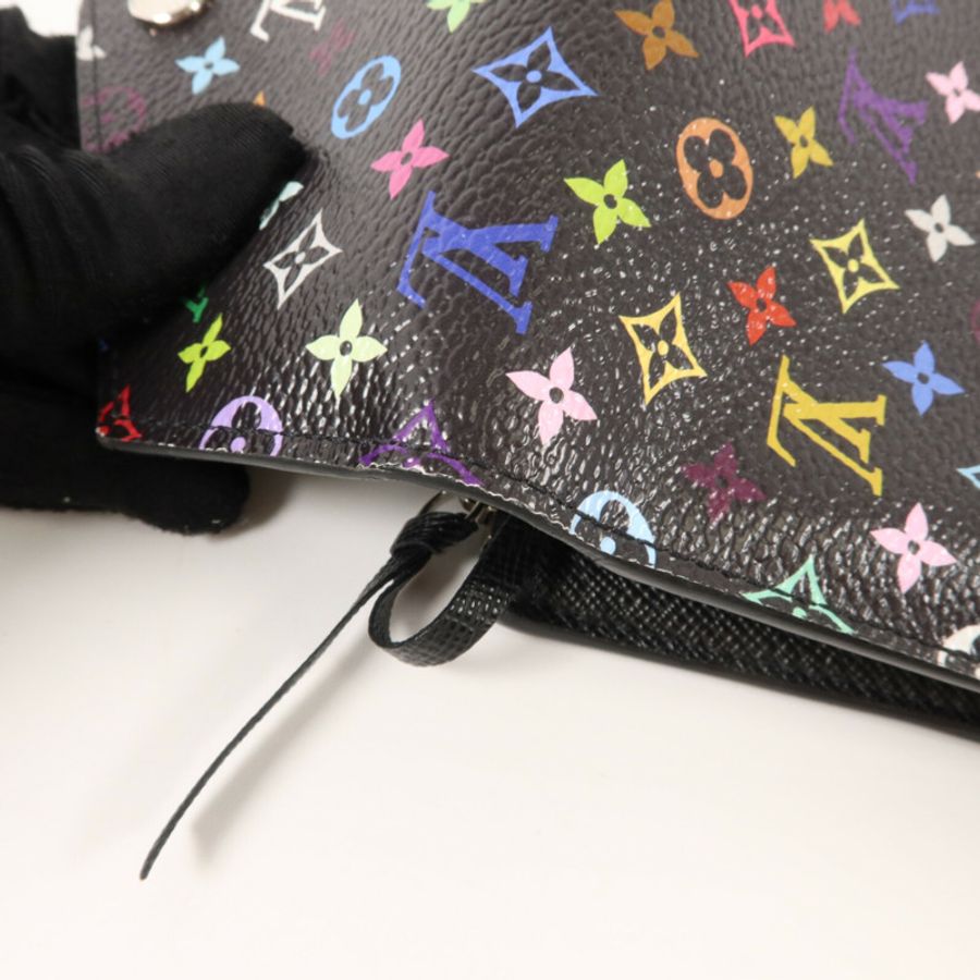 LOUIS VUITTON Monogram Multicolore LV X TM Victorine Wallet錢包-14