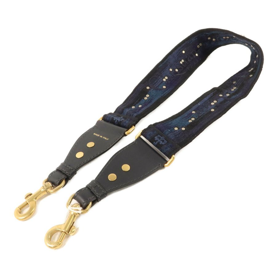 Dior 帆布Studded Shoulder Strap肩帶-1