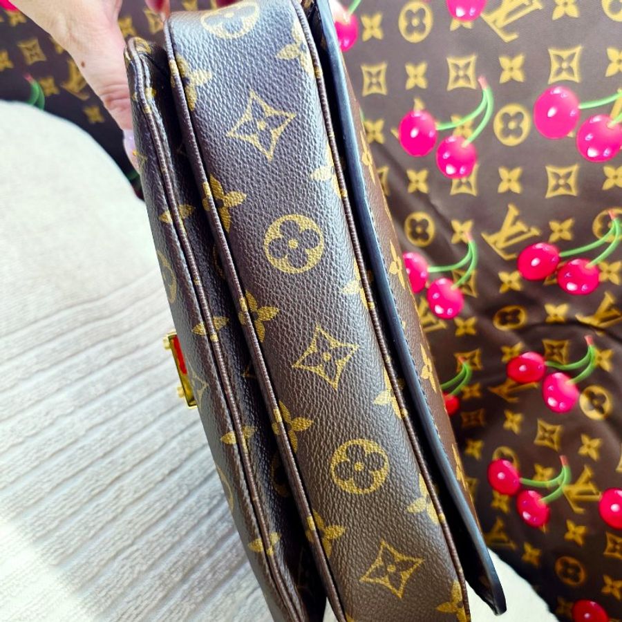 LOUIS VUITTON LV 經典原花郵差包 手提/肩背/斜跨三用包-3