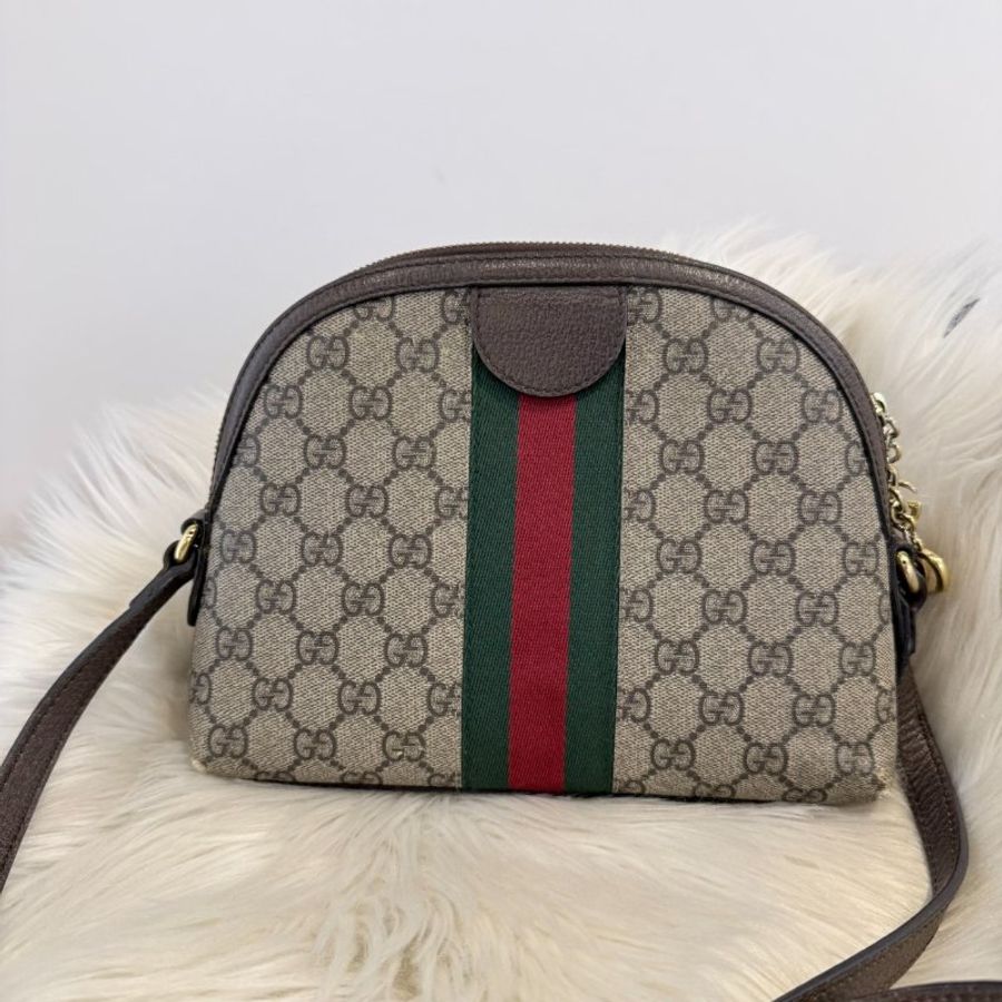 GUCCI 經典老花貝殼包-1