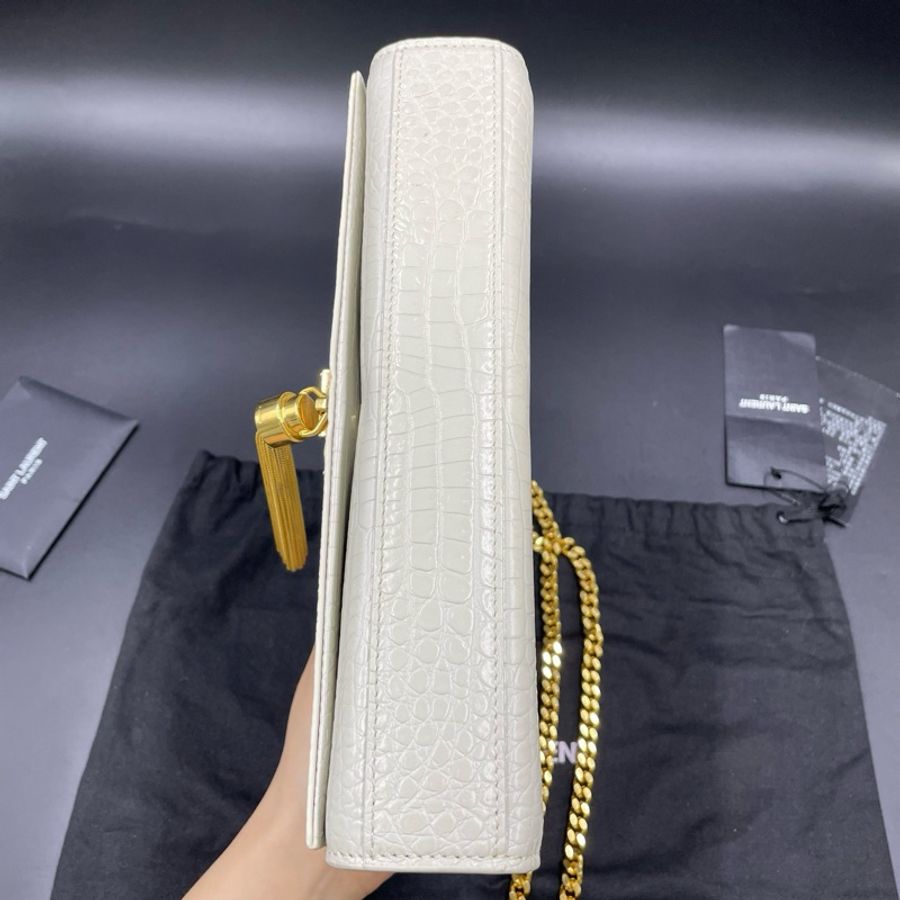聖羅蘭/Saint laurent MONOGRAM KATE流蘇手袋-3