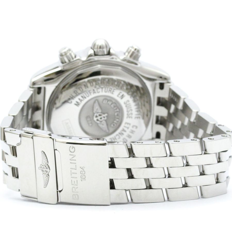 百年靈 Chronomat Evolution 精鋼自動腕錶 A13356 拋光-4