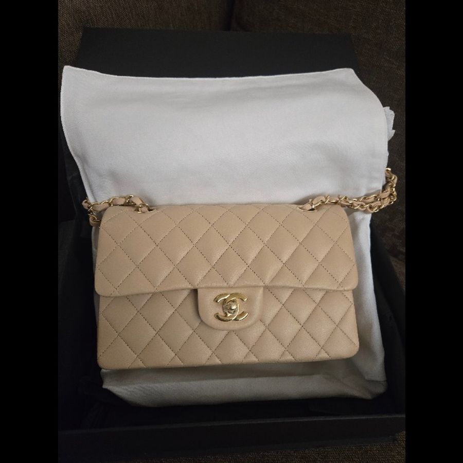(全新閒置品)Chanel CF25奶茶色-0