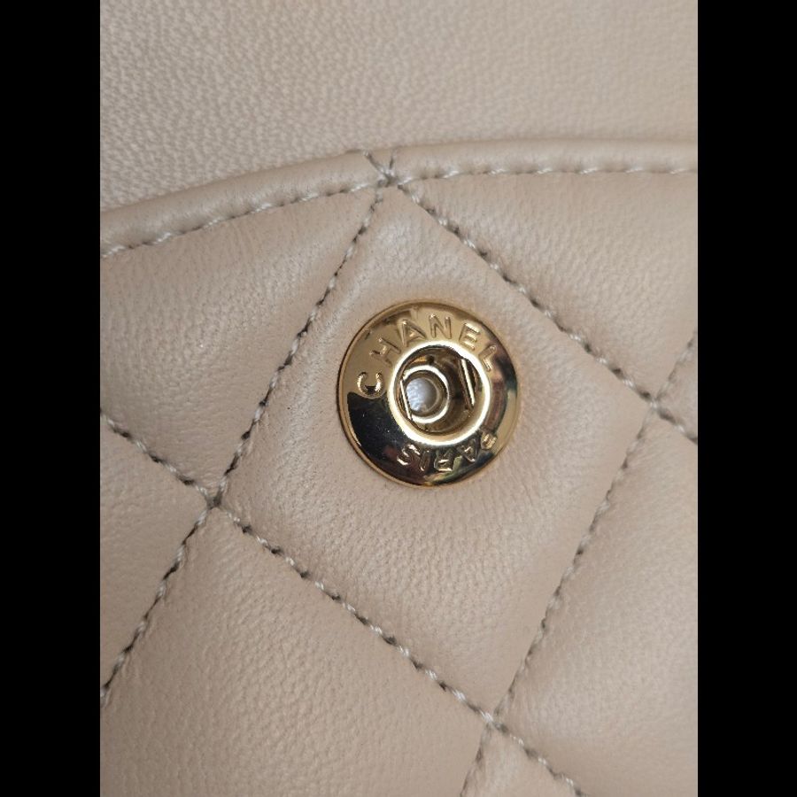 (全新閒置品)Chanel CF25奶茶色-14