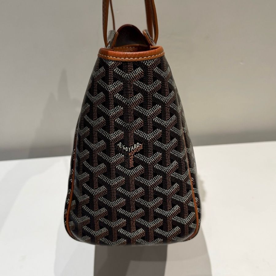 戈雅Goyard 高雅德 Rouette滿印tote托特包單肩包-2