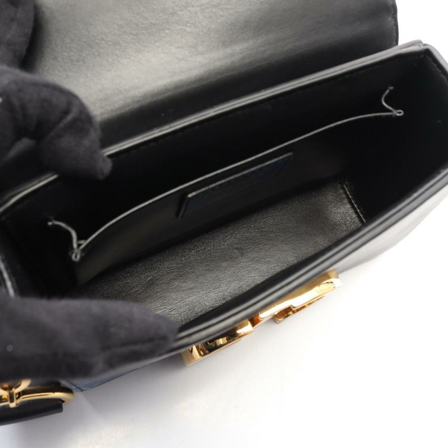 Dior 30 MONTAIGNE Box 單肩包 M9203UTYG-M886 皮革 海軍藍 二手 斜背包-2