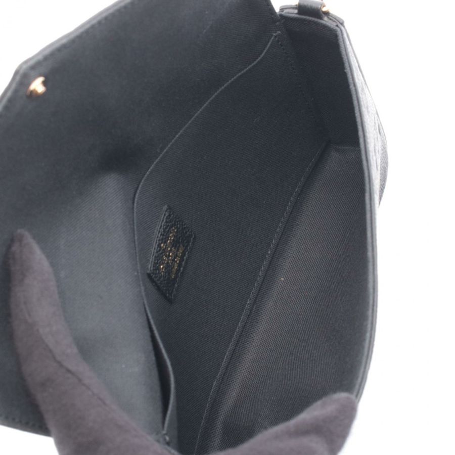 路易威登 Pochette Felicie 鏈條肩挎斜背包 M64064 皮革 二手-2