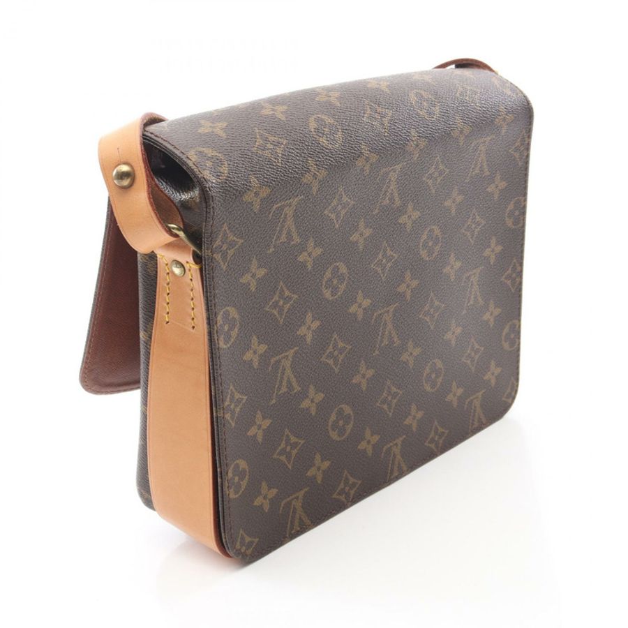 路易威登 Cartouchiere GM 單肩斜背包 M51252 Monogram 皮革 LV-1