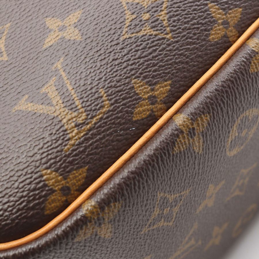 路易威登 Deauville Bowling Vanity 手提包 M47270 Monogram 棕色皮革-11