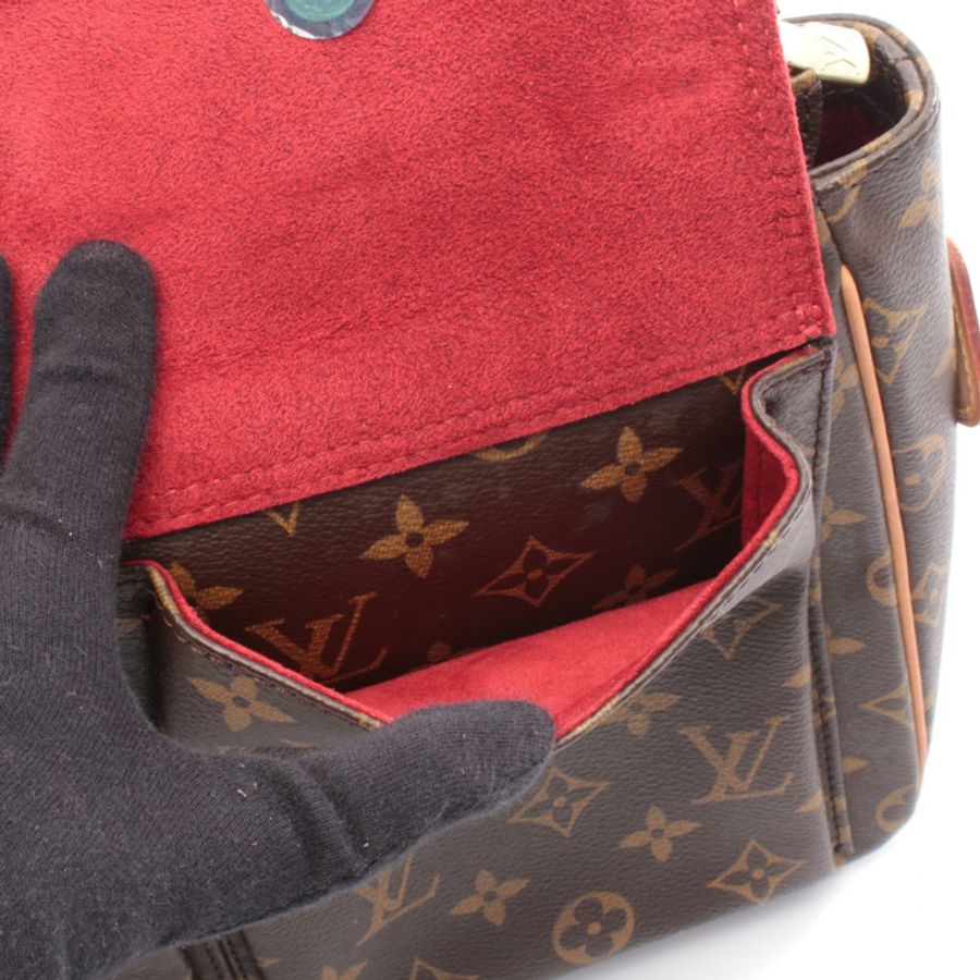 路易威登 Vivacite GM 單肩包 M51163 Monogram 皮革棕色二手女士-5