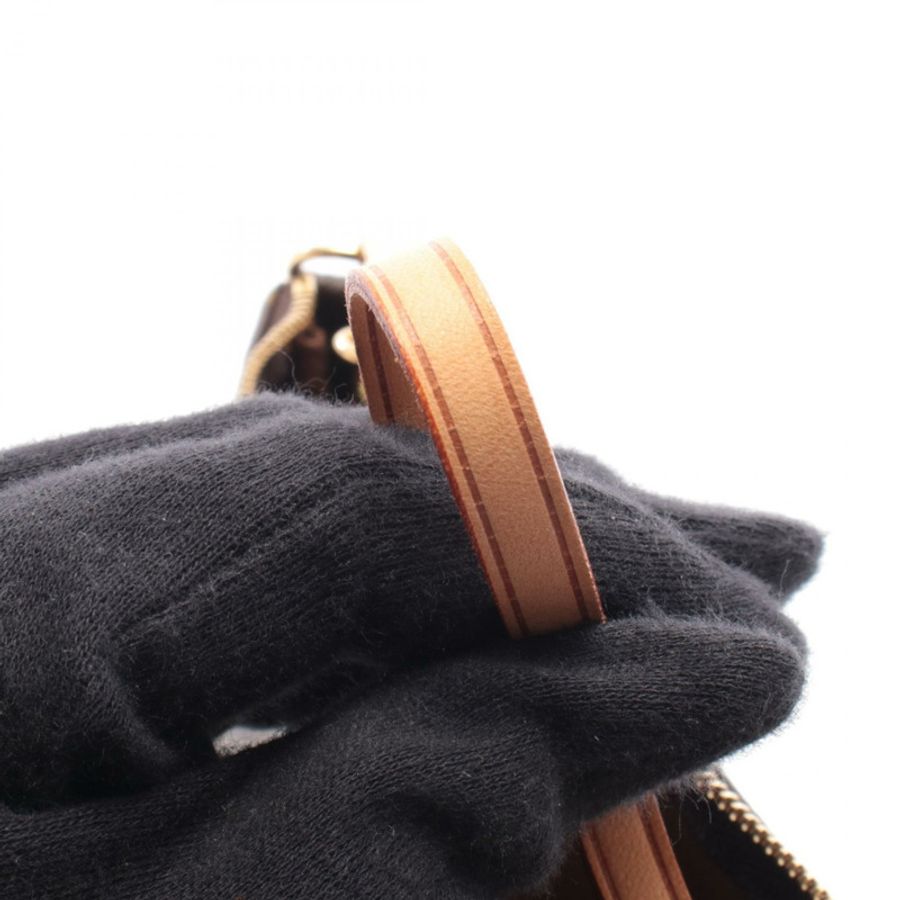 路易威登 Pochette Accessoires 手提包 M51980 Monogram 棕色皮革-5