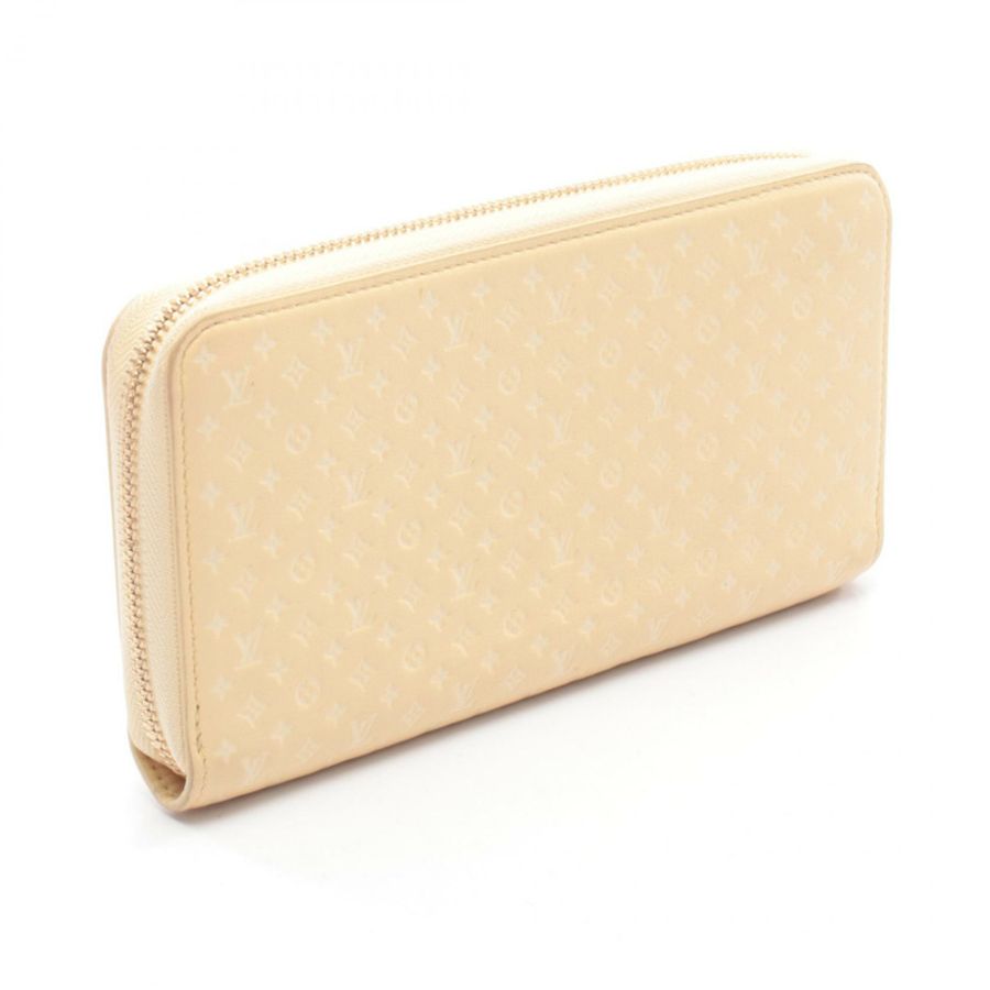 路易威登 Zippy 皮夾 Around 長版皮夾 M82229 Nano Monogram 皮革 黃色-1