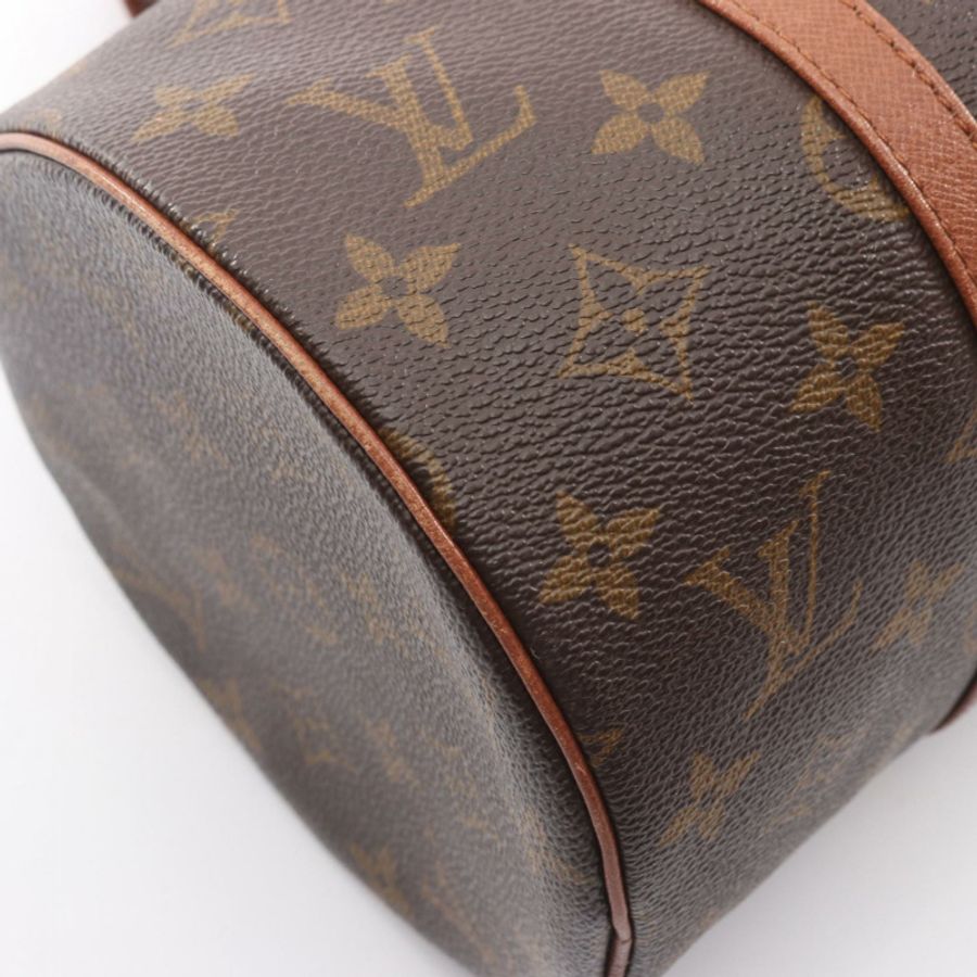 路易威登 Papillon 30 老手提包 M51365 Monogram 帆布皮革二手-5